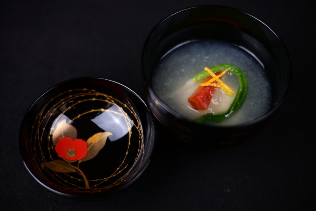 とらふぐ蕪のすり流し