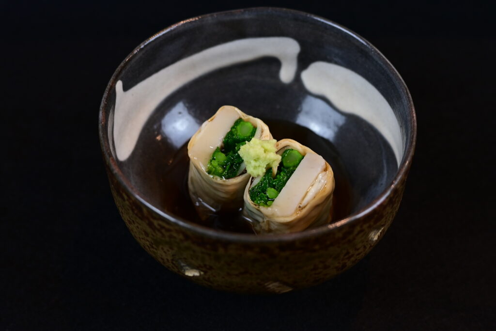 とらふぐ桜東寺蒸し